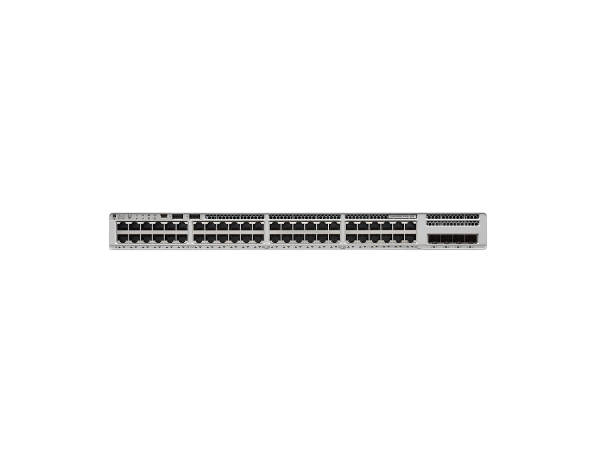 Cisco Catalyst C9200L-48P-4G-A 48-Port PoE+ Switch with 4x1G SFP Uplinks, Network Advantage