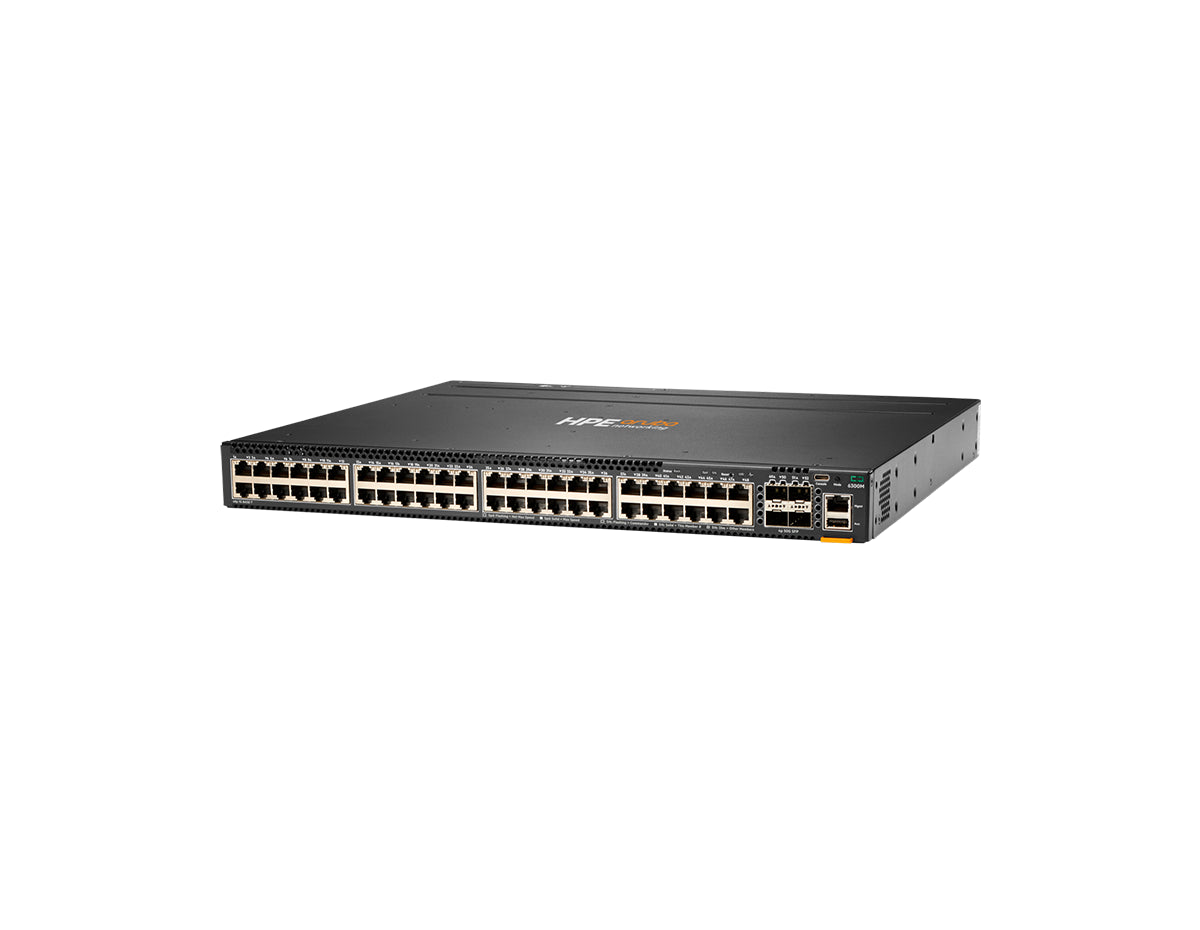 HPE Aruba Networking JL663A CX 6300M 48‑port 1GbE and 4‑port SFP56 Switch - Image 2